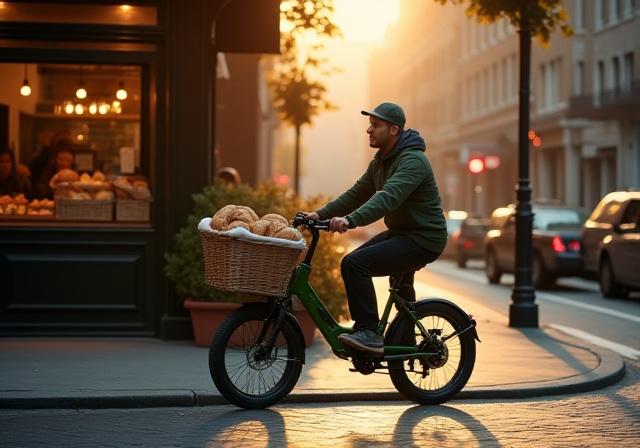 Early morning bakery delivery routes for cafes and restaurants in NYC
