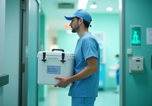 Same-day medical courier service for lab samples and documents in NYC